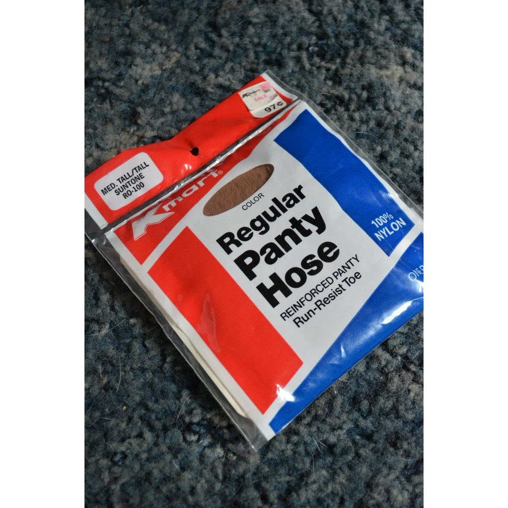 VTG KMart pantyhose w/ original packaging